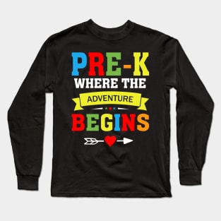 Pre-k Adventure Long Sleeve T-Shirt